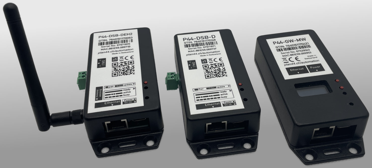 New model generation: P44-DSB-D, P44-DSB-DEH2 and P44-GW-MW